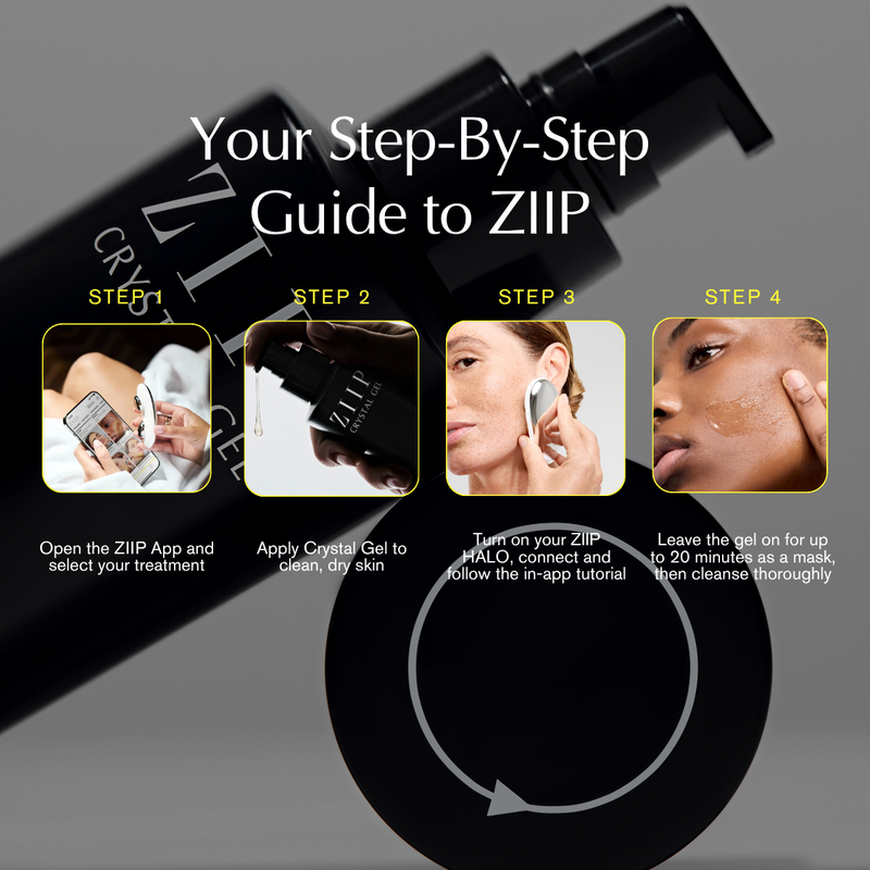 ZIIP Crystal Gel step-by-step guide