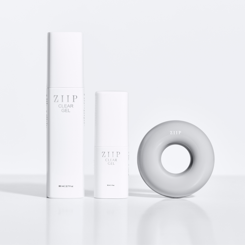 ZIIP DOT Grey & Clear Gel