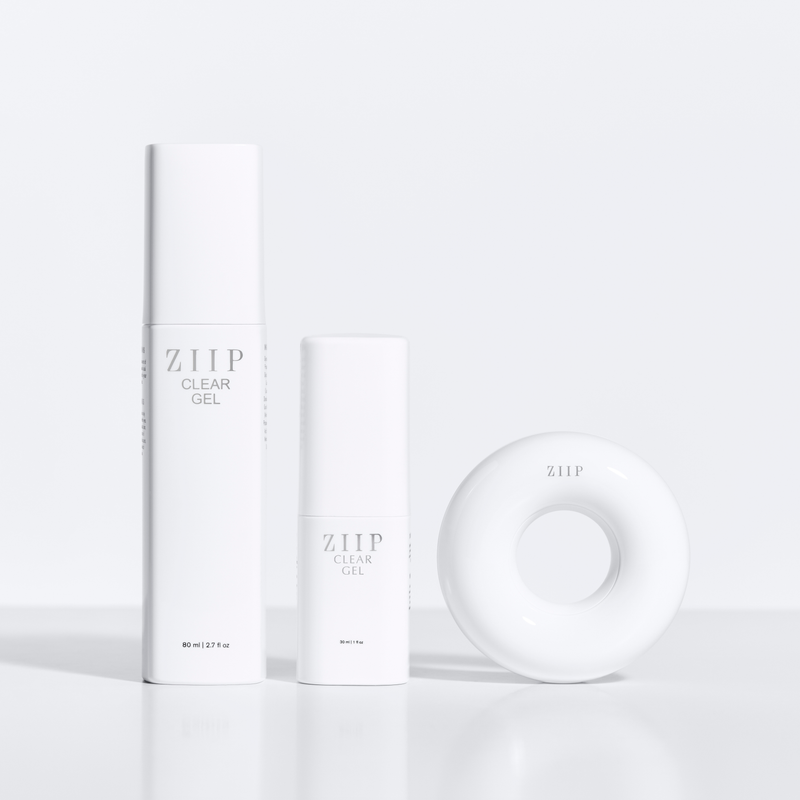 ZIIP DOT White & Clear Gel